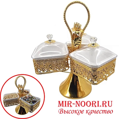 Конфетница - 3 чаши3167 (1х10)