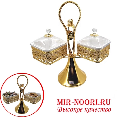 Конфетница - 2 чаши  3166 (1х12)